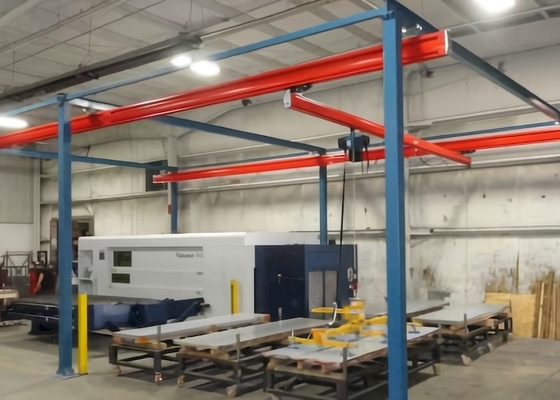 1000kgs a la grúa de Crane System Suspension Modular Light del carril de 3200kgs KBK