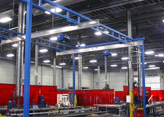 Grúa del puesto de trabajo de Crane Ceiling Mounted Free Standing de puente colgante del ODM KBK del OEM