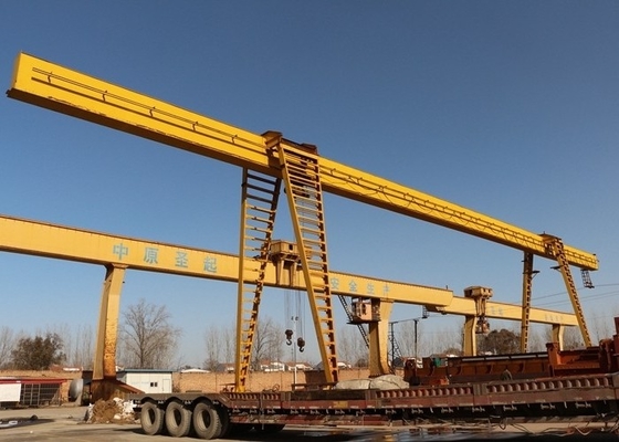 Alzamiento eléctrico cable de 5 Ton Movable Gantry Crane With al aire libre usando