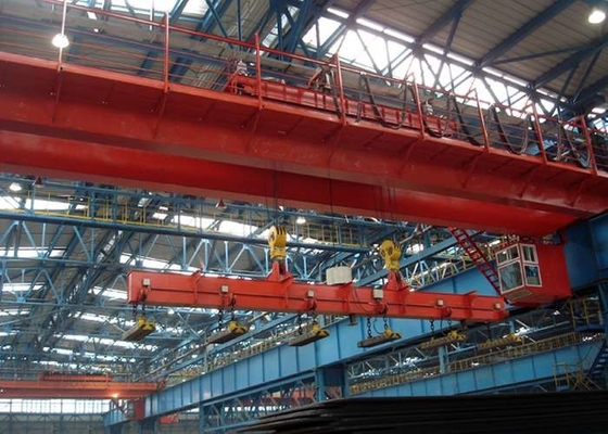 Grúa de arriba 50 Ton Bridge Crane Easy Operated de la viga del doble del EOT de IP54 IP44