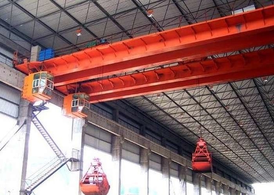 Puente de viga rojo del doble A5-A8 del CE del ISO Crane For Manufacturing Plant