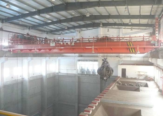Puente de viga rojo del doble A5-A8 del CE del ISO Crane For Manufacturing Plant