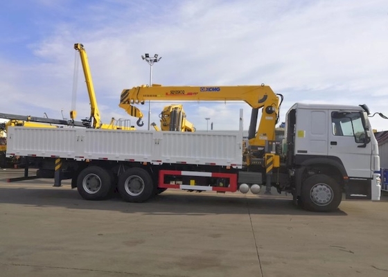 Grúa montada camión 75km/H 88km/H 8 Ton Crane Truck del auge de la eficacia alta