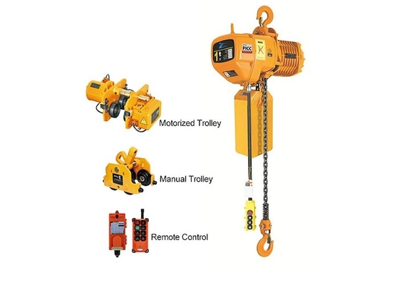 Pequeño peso ligero 0,1 Ton To 6 Ton Chain Hoist 3M hasta la altura de elevación del 120m