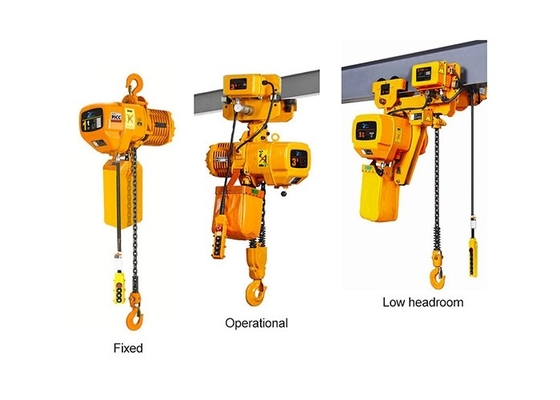 Pequeño peso ligero 0,1 Ton To 6 Ton Chain Hoist 3M hasta la altura de elevación del 120m