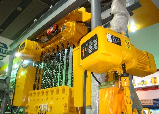 Diámetro 6.3m m hasta el alzamiento de cadena eléctrico de 11.2m m 1T 3T 5T con la carretilla motorizada