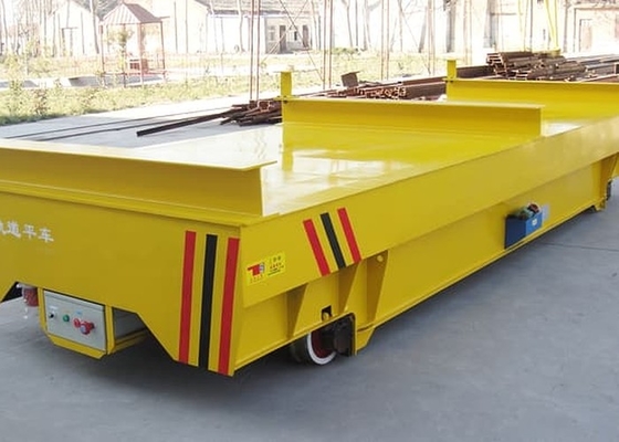 Transporte con pilas durable de 25m/Min Electric Transfer Cart For Warehouse