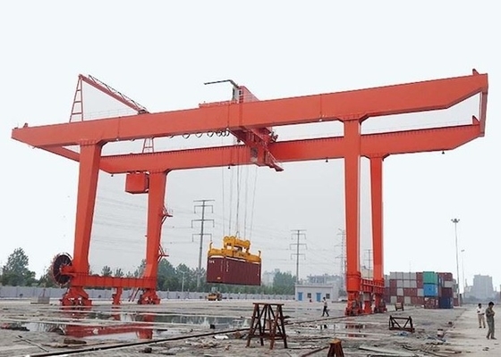 Pórtico móvil portátil Crane For Containers del envase