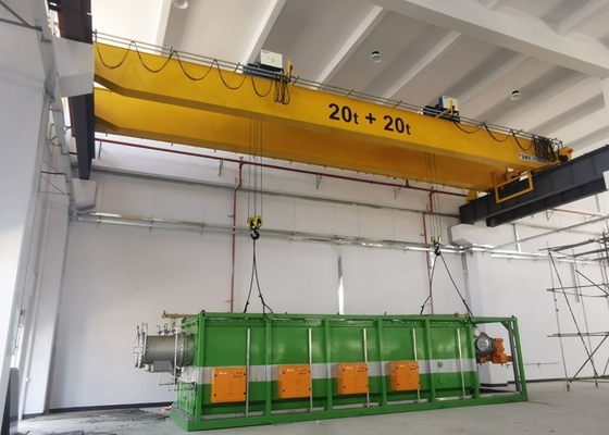 ODM europeo de Ton Bridge Crane de la grúa de arriba 20 de la viga simple o doble del CE
