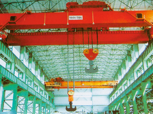 Viga del control de frecuencia del ODM 30-70m/Min Steel Mill Crane Double