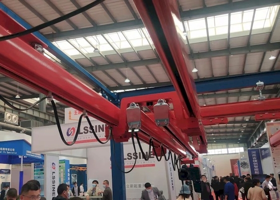 Grúa de SANTO 2 Ton Semi Automatic KBK Crane Flexible Double Girder Suspension