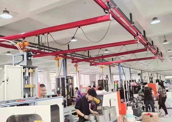 la operación flexible KBK Crane Workstation 2T de 380V 50Hz incluyó la grúa de la pista