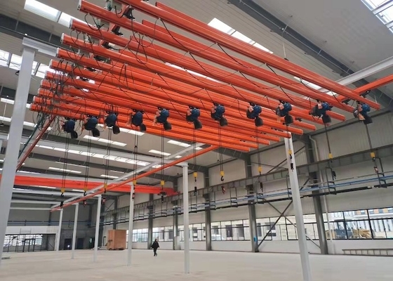 Movimientos KBK ligero Crane For Production Line de la área extensa