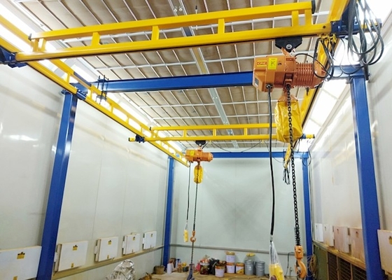 alzamiento de cadena de arriba de Crane System Flexible Combined With de puente colgante 2t