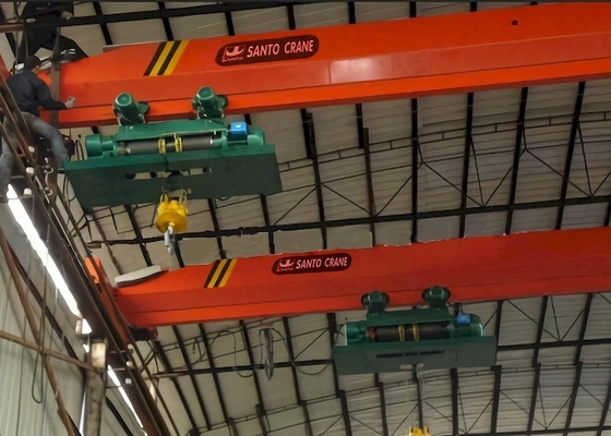 Grúa aérea de taller de viga única con estructura razonable y acero de mayor resistencia