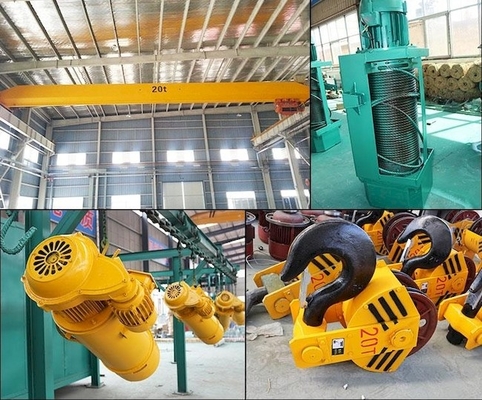 Grúa de pórtico de la viga de Ton Electric Hoist Matching With del CD 3,2 sola