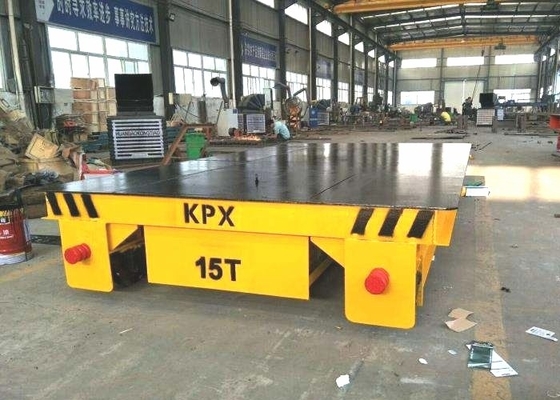 Transporte con pilas durable de 25m/Min Electric Transfer Cart For Warehouse