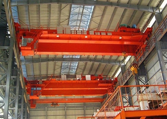 225/65-280/65 grúa de carga del horno de la yarda del pedazo de Ton Overhead Steel Mill Crane