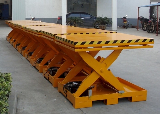 1000kg al establo 3000kg hidráulico Scissor la elevación en líneas de montaje de la fábrica