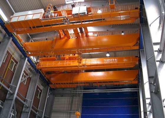 Haz Crane With Double Hooks de arriba resistente de la tonelada 2 de las fundiciones 500