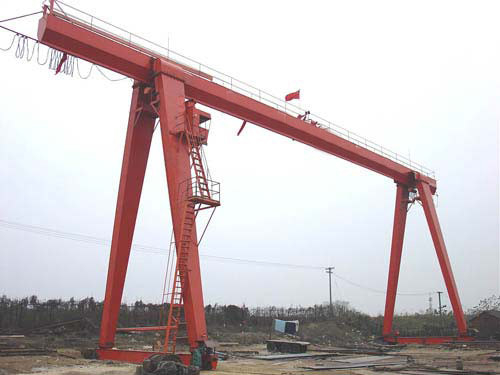sola grúa de pórtico de la viga 16ton