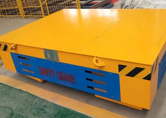 Carro eléctrico de la transferencia del carril ajustable de P18 P50 QU100 para el transporte material