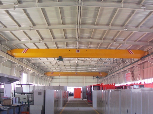 Altura amarilla CD1 MD1 de la elevación de los 6m a del 18m EOT Crane For Workshop de 3 toneladas