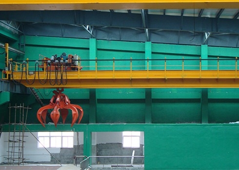 Haz Crane With Double Hooks de arriba resistente de la tonelada 2 de las fundiciones 500