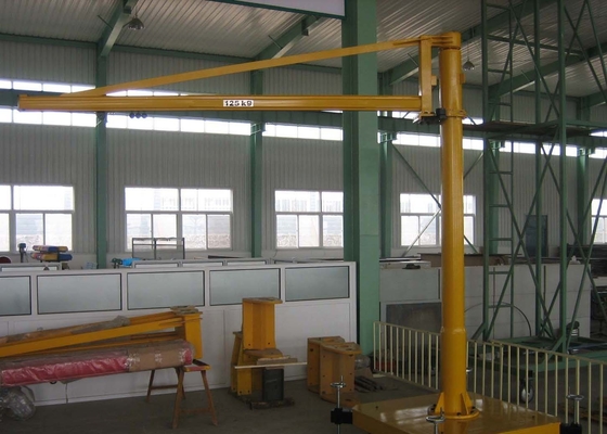 Adaptabilidad de 360 grados de amplio Jib Crane móvil 125KG al peso de elevación 500KG