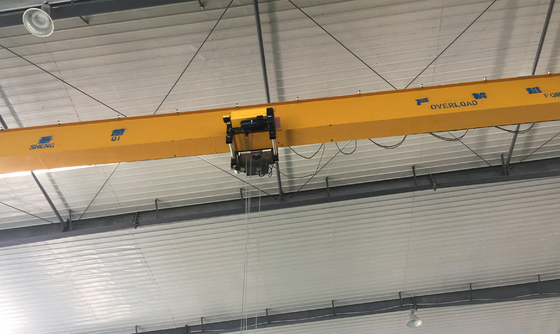 Grúa de arriba 5 Ton Bridge Crane de Single Girder Hoist del modelo del Ld del billete