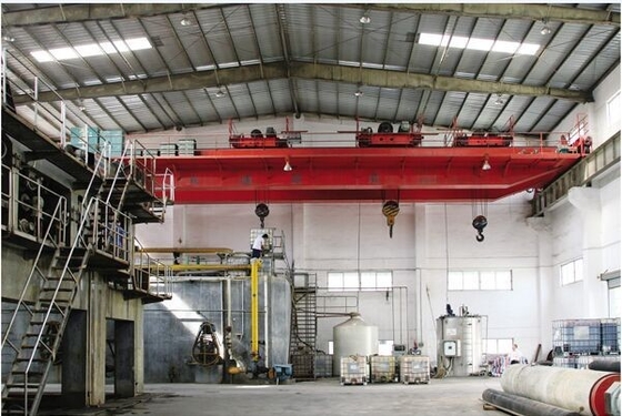 Grúa de arriba 10ton de la viga doble eléctrica de la carretilla con teledirigido