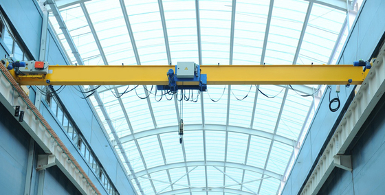 Puente de arriba Crane Remote Control del solo haz europeo interior 10 toneladas