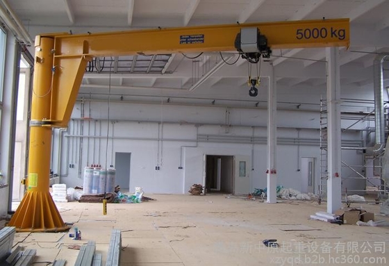 Pilar Jib Crane Movable Column Mounted voladizo 1t 10Ton de la matanza del pedestal del piso