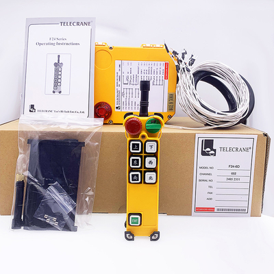 LCC Q5000 substituyen la radio de la palanca de mando del doble de Telecrane F246d teledirigida para la grúa