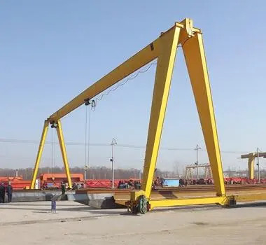 Grúa de pórtico de la viga de Box Type Single del modelo de 5 toneladas Mh 3Phase 380V 50hz