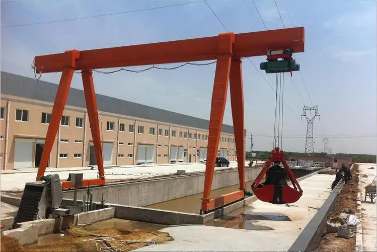 Al aire libre usando la carretilla del alzamiento de 10 Ton Workshop Gantry Crane With
