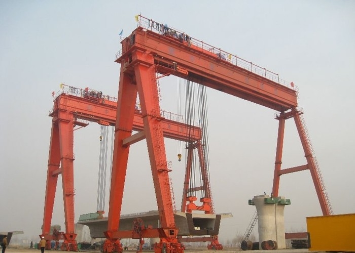 grúa de arriba resistente de 220V 480V 20 Ton Double Girder Gantry Crane A3 A8
