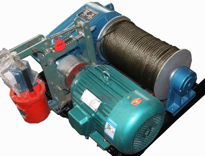 Cuerda de alambre eléctrica del torno del tambor del doble de la velocidad de VVVF que tira del torno del amarre del ancla del alzamiento