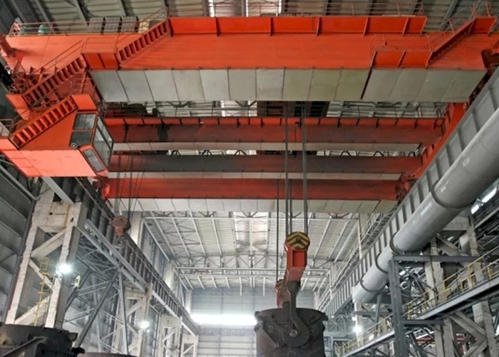 tipo puente de 16/3.2t QDY de viga del doble que echa a Crane In Heavy Duty Plant