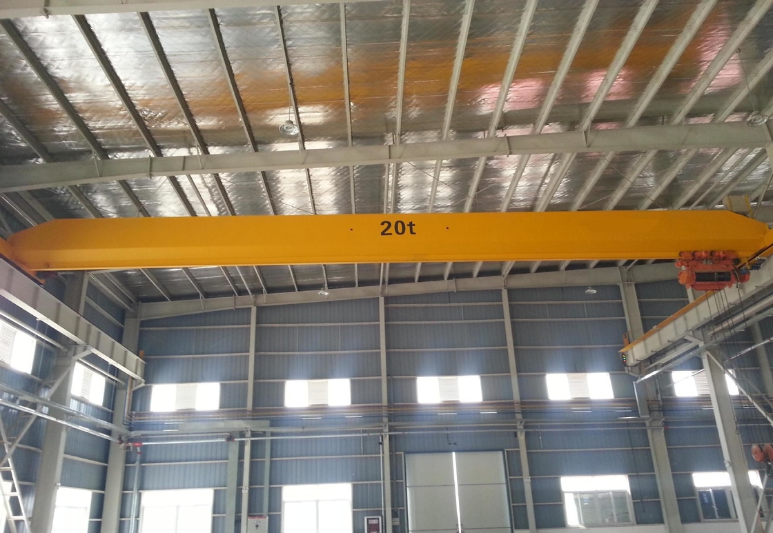 Altura amarilla CD1 MD1 de la elevación de los 6m a del 18m EOT Crane For Workshop de 3 toneladas