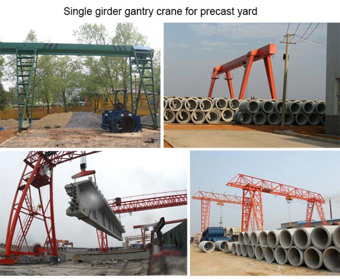 Grúa de pórtico de 35 Ton Chinese Import Sites Container