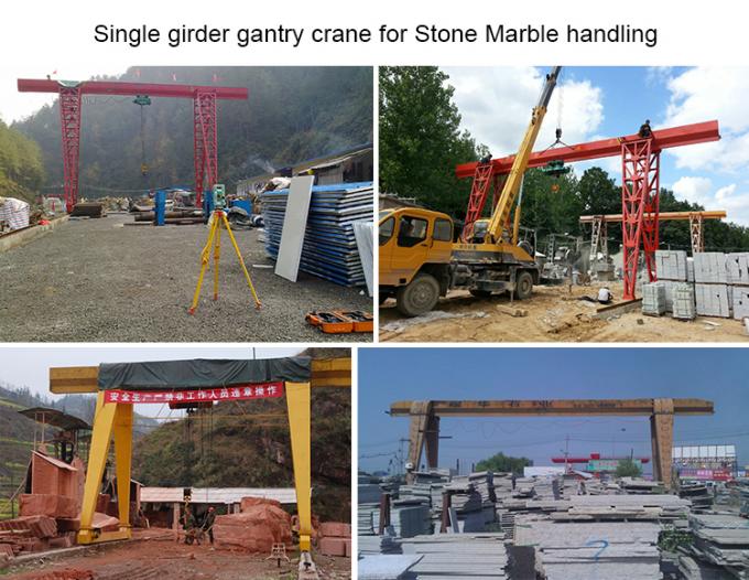 Grúa de pórtico de 35 Ton Chinese Import Sites Container