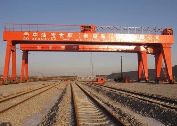 El pórtico montado sobre carriles Crane For Automobile del haz del doble de China/las industrias de la construcción/de la ingeniería vende al por mayor