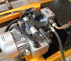 scissor el motor hidráulico de la elevación